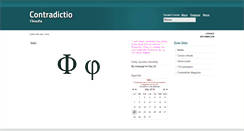 Desktop Screenshot of contradictio.es